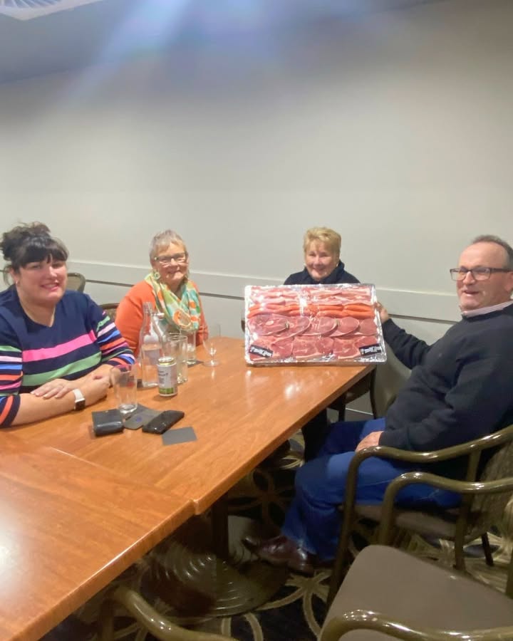 Featured image for “Kath Wins Minor Meat Tray at Warren Services Club Raffle”