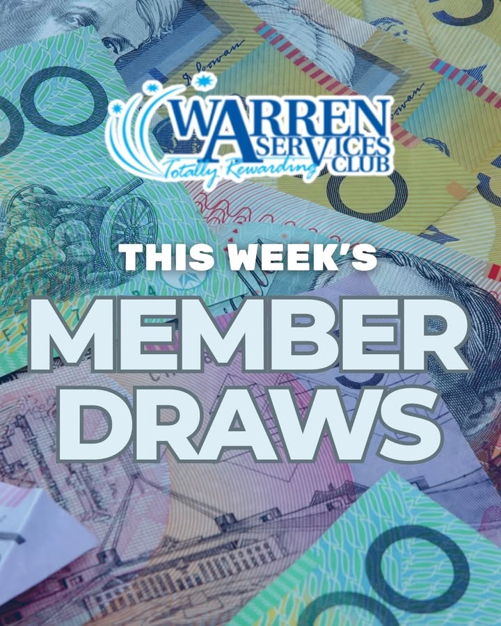 Featured image for “Member Draws: Win Up to $9,000 at Warren Services Club”