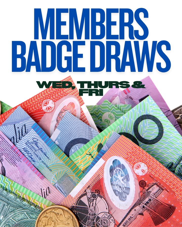 Featured image for âMember Draws at Warren Services Club: Win Big Every Wednesday, Thursday & Fridayâ