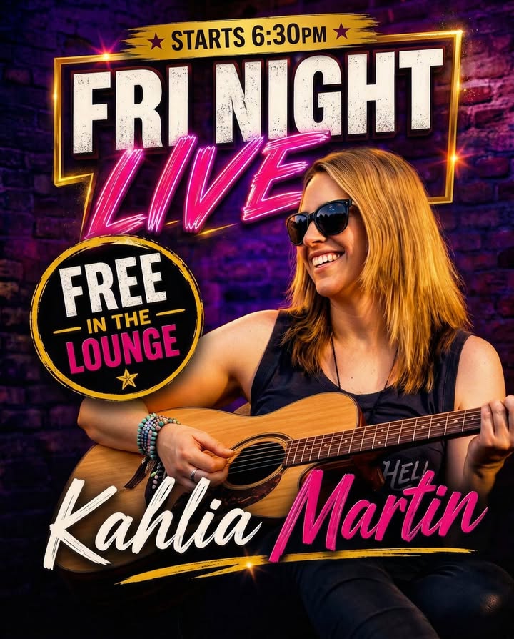 Featured image for “Live Music with Kahlia Martin + $12,000 Members Draw”